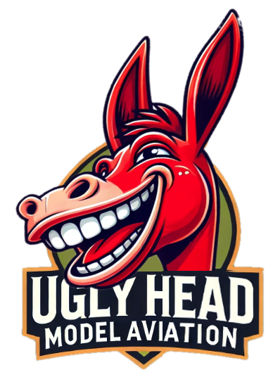Ugly Head Model Aviation Logo